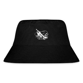 Trumpet Player Musician Trumpeter Orchestra - Stanley/Stella Recycled Bucket Hat - black - Front