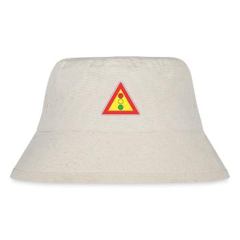 Road sign light - Stanley/Stella Recycled Bucket Hat - natural - Front