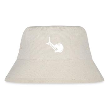 snail - Stanley/Stella Recycled Bucket Hat - natural - Front