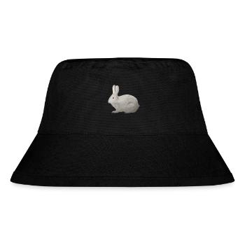 Hare - Stanley/Stella Recycled Bucket Hat - black - Front