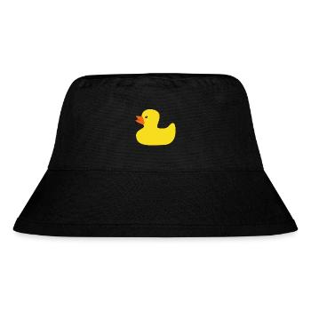 Rubber Duck - Stanley/Stella Recycled Bucket Hat - black - Front