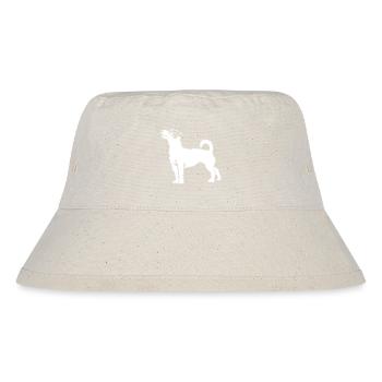 Jack Russell Terrier "Black Edition" - Stanley/Stella Recycled Bucket Hat - natural - Front