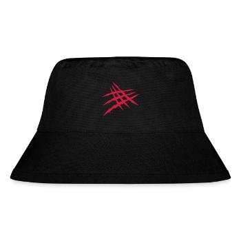 Monster Claw Scratches - Stanley/Stella Recycled Bucket Hat - black - Front