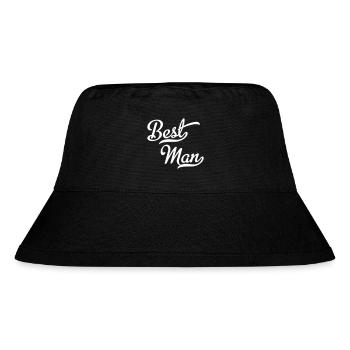 Best man - Stanley/Stella Recycled Bucket Hat - black - Front