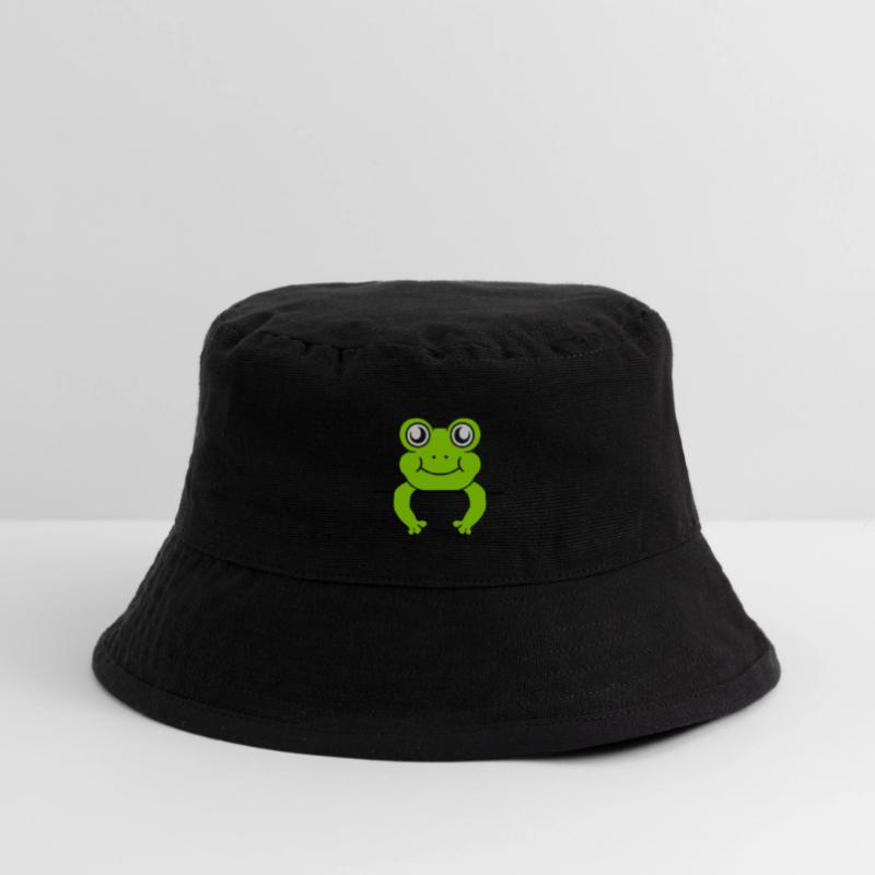 Frog Wall Shield Comic Stanley/Stella Recycled Bucket Hat