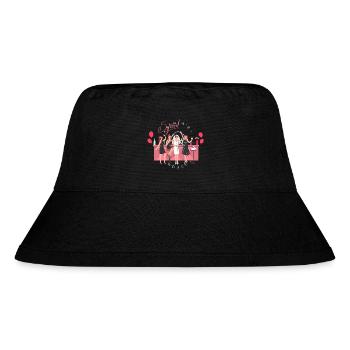 Junggesellenabschied - Stanley/Stella recycelter Bucket Hat - Schwarz - Vorne