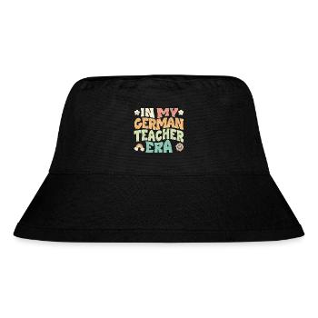 in my german teacher era - Stanley/Stella Recycled Bucket Hat - black - Front