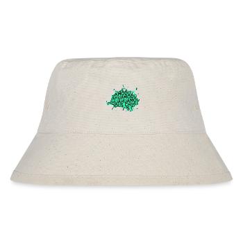 Statement Dog Lover Birthday Gift Idea - Stanley/Stella Recycled Bucket Hat - natural - Front