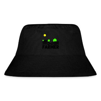 farmer - Stanley/Stella recycelter Bucket Hat - Schwarz - Vorne