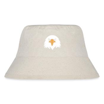 Eagle Bird - Stanley/Stella Recycled Bucket Hat - natural - Front