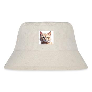Chat dessin - Bob recyclé Stanley/Stella - blanc naturel - Devant
