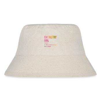 Chemistry - Stanley/Stella Recycled Bucket Hat - natural - Front