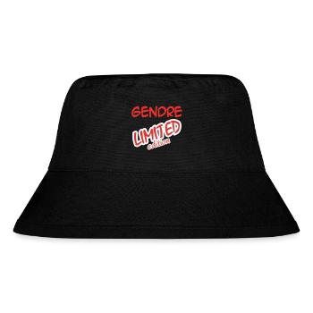 GENDRE LIMITED EDITION - Stanley/Stella recycelter Bucket Hat - Schwarz - Vorne