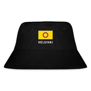 Intersex Pride Flag Helsinki - Stanley/Stella Recycled Bucket Hat - black - Front