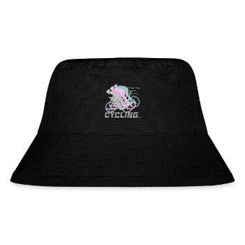 Cycling - Stanley/Stella Recycled Bucket Hat - black - Front