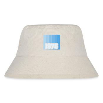 Born in 1976 - Stanley/Stella Recycled Bucket Hat - natural - Front