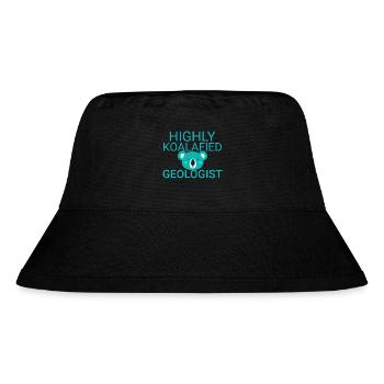 Geologist Koalafied Geology - Stanley/Stella Recycled Bucket Hat - black - Front