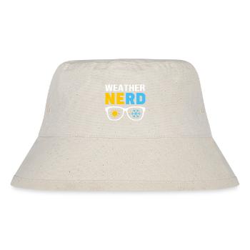Storm Meteorology Meteorologist Tornado - Stanley/Stella Recycled Bucket Hat - natural - Front