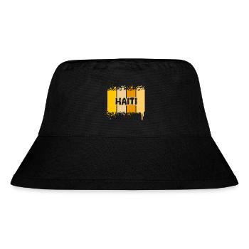 Haiti Haiti - Stanley/Stella Recycled Bucket Hat - black - Front