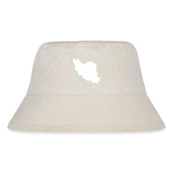 Iran Silhouette - Stanley/Stella Recycled Bucket Hat - natural - Front
