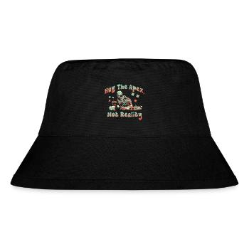 Hug The Apex Not Reality - Stanley/Stella Recycled Bucket Hat - black - Front