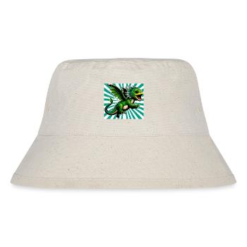 dragon - Stanley/Stella Recycled Bucket Hat - natural - Front