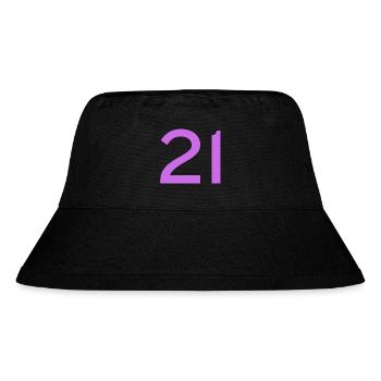 21 - Stanley/Stella Recycled Bucket Hat - black - Front