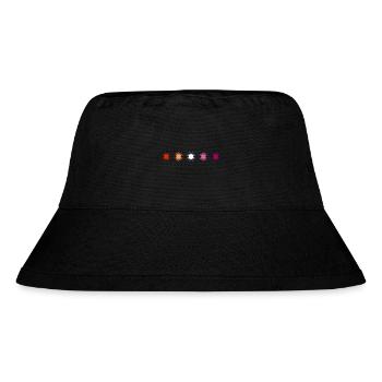 Subtiler lesbischer Stolz - Stanley/Stella recycelter Bucket Hat - Schwarz - Vorne