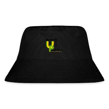Pass auf dich auf höre auf die Güte - Stanley/Stella recycelter Bucket Hat - Schwarz - Vorne