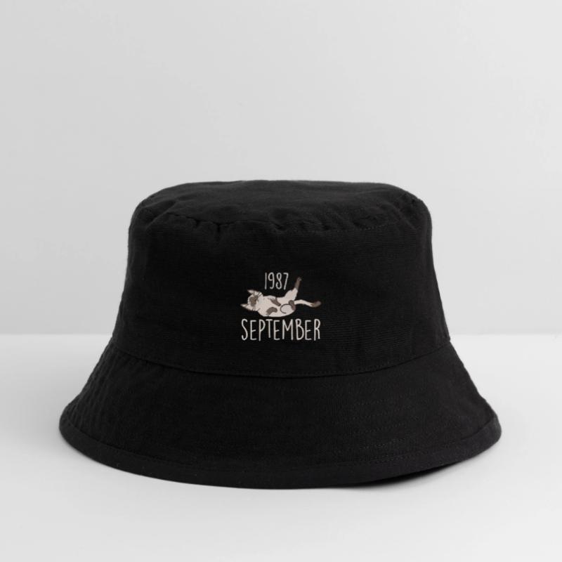 Caption September 1987 Anniversary Gift 1987 Stanley/Stella Recycled Bucket Hat