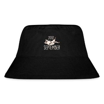 Caption September 2007 Anniversary Gift 2007 - Stanley/Stella Recycled Bucket Hat - black - Front