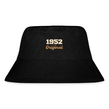 1952 Vintage Anniversary Retro Gift 1952 - Stanley/Stella Recycled Bucket Hat - black - Front