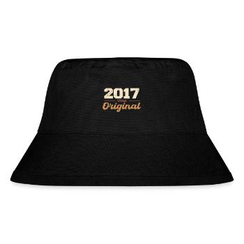 2017 Vintage Anniversary Retro Gift 2017 - Stanley/Stella Recycled Bucket Hat - black - Front