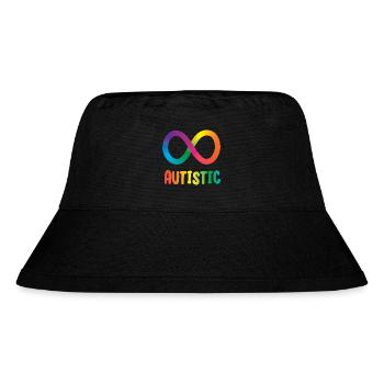 Autistische Unendlichkeit - Stanley/Stella recycelter Bucket Hat - Schwarz - Vorne