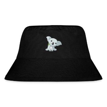 Kleiner Koalabär - Stanley/Stella recycelter Bucket Hat - Schwarz - Vorne