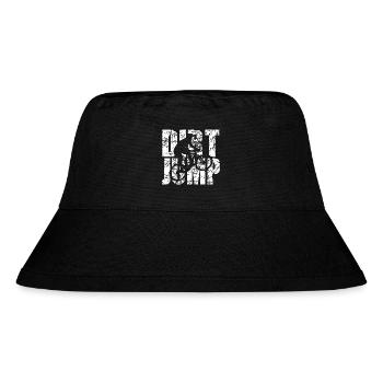 Dirt Jump - Stanley/Stella recycelter Bucket Hat - Schwarz - Vorne