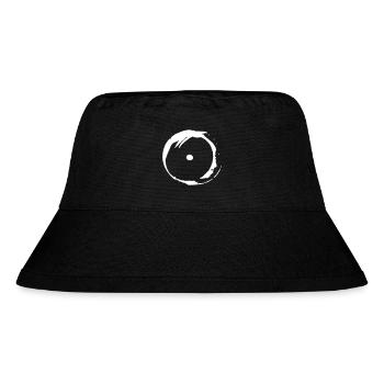 Vintage Symbol Wahrheit - Stanley/Stella recycelter Bucket Hat - Schwarz - Vorne