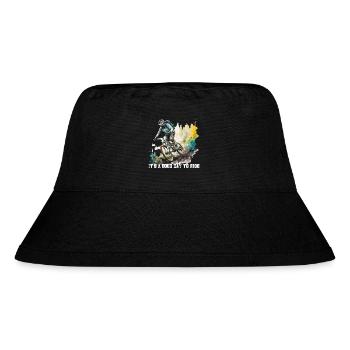 Mountainbike - Its a good day to ride - MTB Tour - Stanley/Stella Recycled Bucket Hat - black - Front