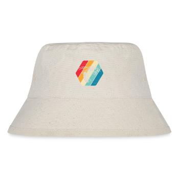 Hornisse Wespe Insekt Natur Retro - Stanley/Stella recycelter Bucket Hat - Naturweiß - Vorne