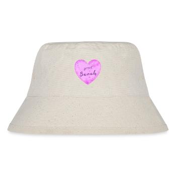 Sarah - Stanley/Stella Recycled Bucket Hat - natural - Front
