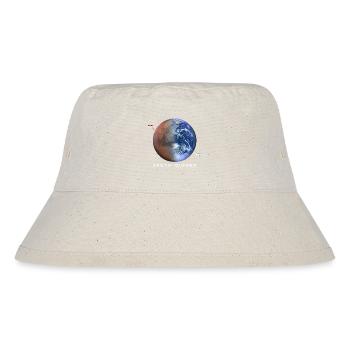 Mars Shirt, Dream Bigger and Occupy Mars - Stanley/Stella Recycled Bucket Hat - natural - Front