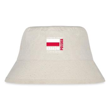 Polska - Stanley/Stella recycelter Bucket Hat - Naturweiß - Vorne