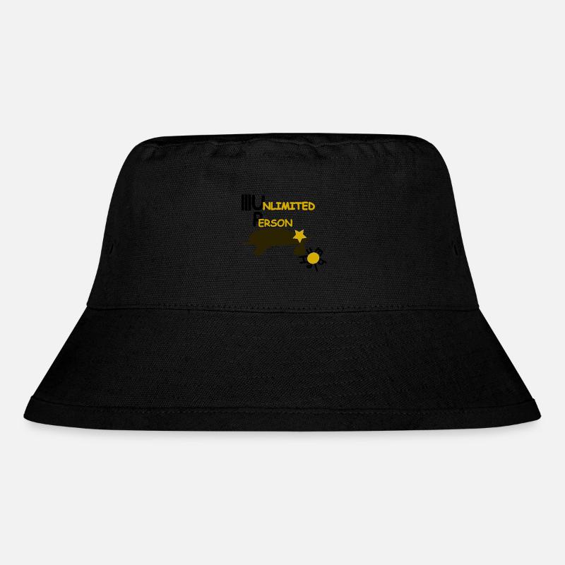 Humble - Stanley/Stella recycelter Bucket Hat - Schwarz