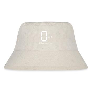 Oslo Lettølsbryggeri logo inverted - Stanley/Stella Recycled Bucket Hat - natural - Front