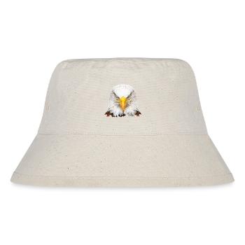 Bald eagle - Stanley/Stella Recycled Bucket Hat - natural - Front