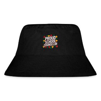 Proud School Counselor Appreciation Design - Bob recyclé Stanley/Stella - noir - Devant