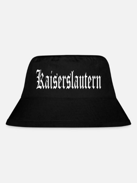 Kaiserslautern - Stanley/Stella recycelter Bucket Hat - Schwarz