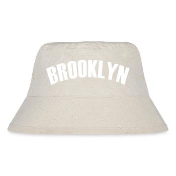 brooklyn shirt - Stanley/Stella recycelter Bucket Hat - Naturweiß - Vorne