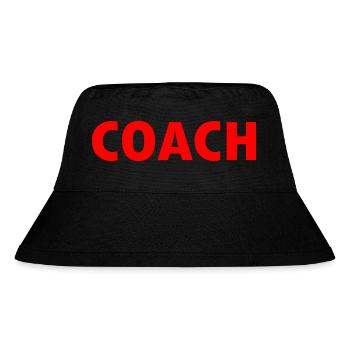 Coach - Stanley/Stella Recycled Bucket Hat - black - Front