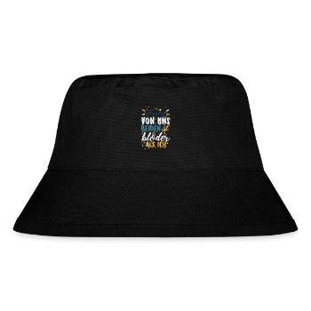 Funny saying Best friends partner Funny - Stanley/Stella Recycled Bucket Hat - black - Front